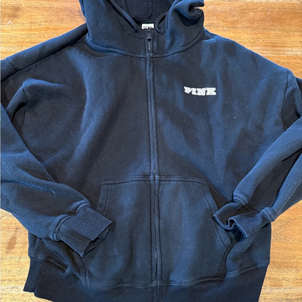 PINK Victoria's Secret Small Black Hoodie